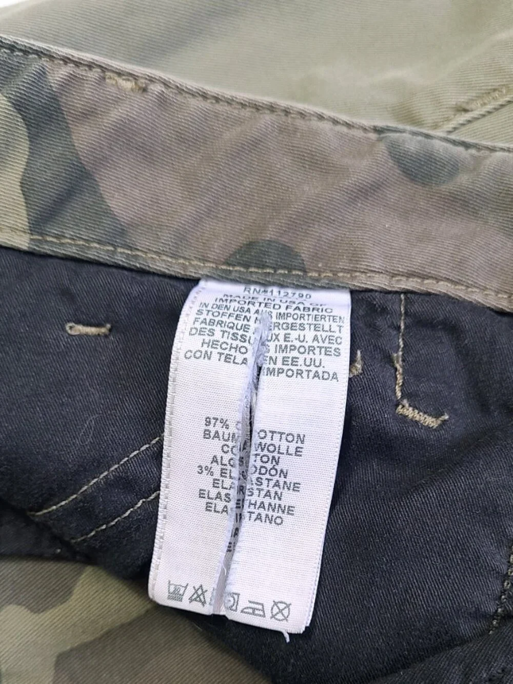 True Religion Drop Crotch Joggers Ankle Zip Tapered Sweatpants Men 33